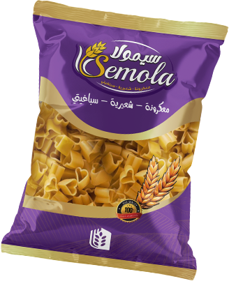 معكرونة قلب سيمولا